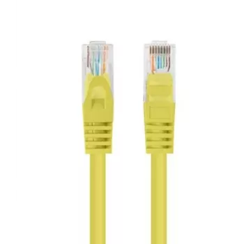 Patchkabel Cat.5e UTP 1 m geel FLUKE PASSED LANBERG 10-pack