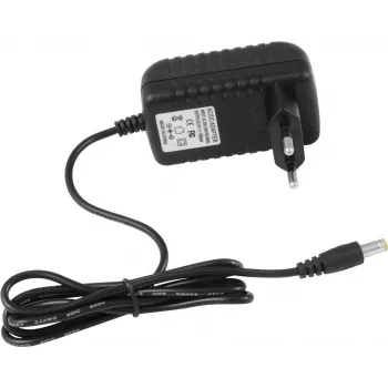 Voeding EUROLITE DC 12V 1A model 51406012, 12 V DC uitgang, 1 A stroom