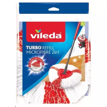 Wismopkop Vileda Turbo 2in1 rood wit