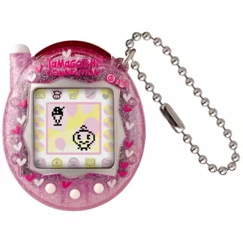 Digitaal handheld huisdier Bandai Tamagotchi Connection roze glitter — virtueel huisdierspeelgoed