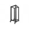 Lanberg OR01-6827-B rack 27U vrijstaand frame zwart (OR01-6827-B)
