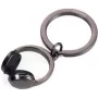 Sleutelhanger TROIKA metaaldesign hoofdtelefoon KR17-07/GM, compact accessoire voor sleutels en tassen