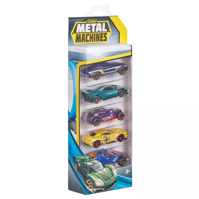Zuru Metal Machines metalen spuitgietauto's (5 st.) 1:64, serie 2, assorti