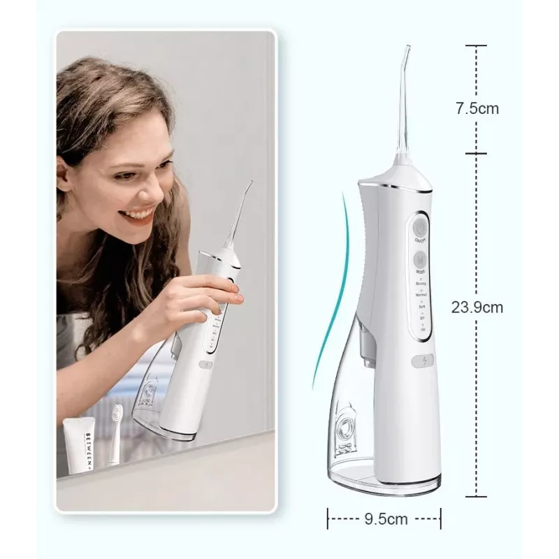 Monddouche Extralink L8 met 2000 mAh-accu en IPX7-waterbescherming
