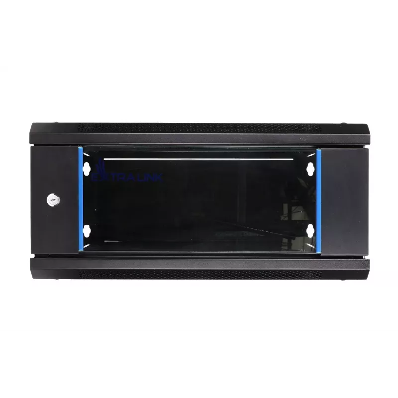 Wandmontagerack Extralink 4U 600x450 zwart