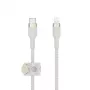 Belkin BOOST CHARGE - Lightning-kabel - 24 pin USB-C mannelijk naar Lightning mannelijk - 1 m - wit - voor Apple iPad/iPhone/iPod (Lightning)