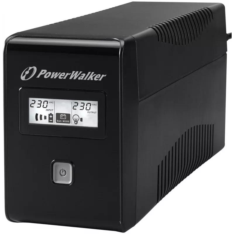 PowerWalker VI 850 LCD noodstroomvoorziening (UPS) line-interactive 0,85 kVA 480 W