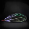 Esperanza MX211 LIGHTNING - muis - USB - muis - optisch - 6 knoppen - zwart