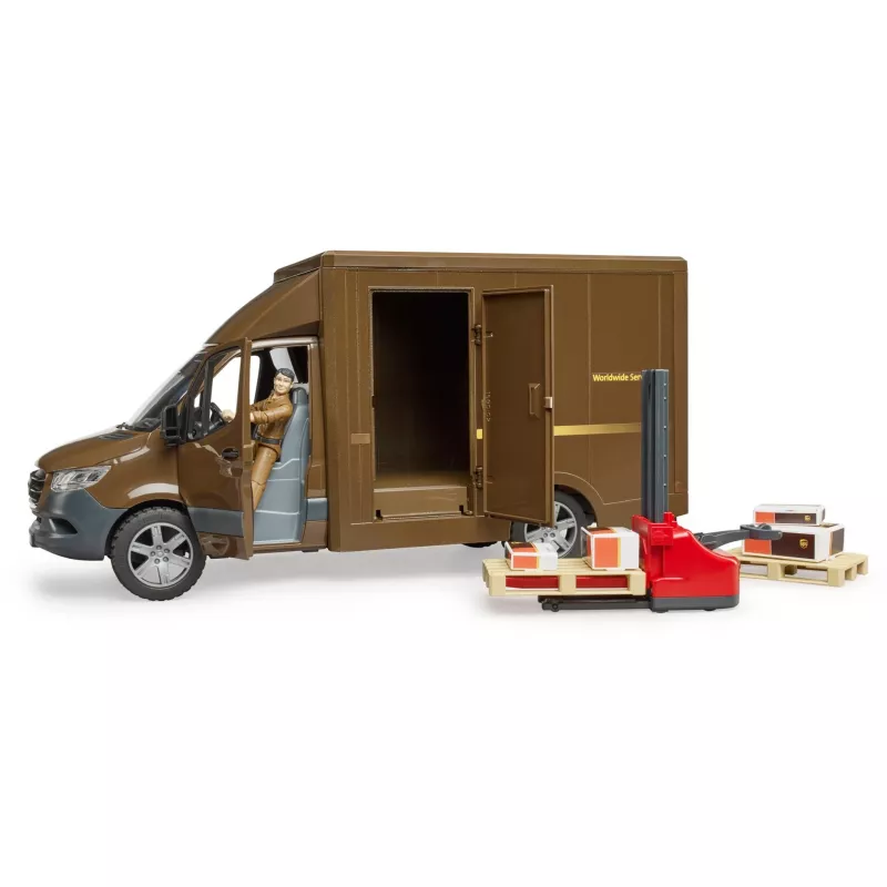 Bestelwagenmodel BRUDER 02678 voorgemonteerd 1:16