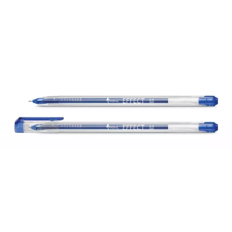 Gelpen FORPUS FO51912 0,5 mm blauw — gelinkt, 0,5 mm punt