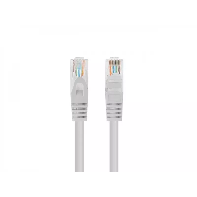 Netwerk-patchkabel LANBERG PCU5-10CC-0750-S Cat5e U/UTP, RJ-45–RJ-45, 7,5 m, grijs