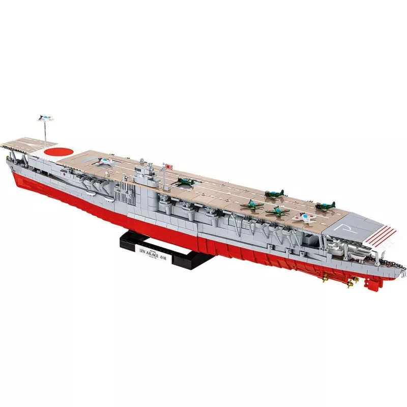 Bouwsteenset COBI IJN Akagi vliegdekschip 3573 onderdelen