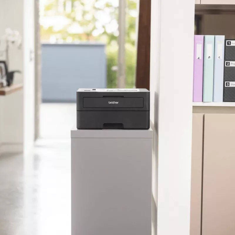 Brother HL-L2460DNYJ1 laserprinter — A4 monochroom, 34 pagina's/min., duplex, Ethernet, 128 MB, 251 vel invoer