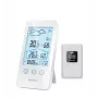 Sencor SWS 3000 W weerstation met laadstation en draadloze sensor, wit