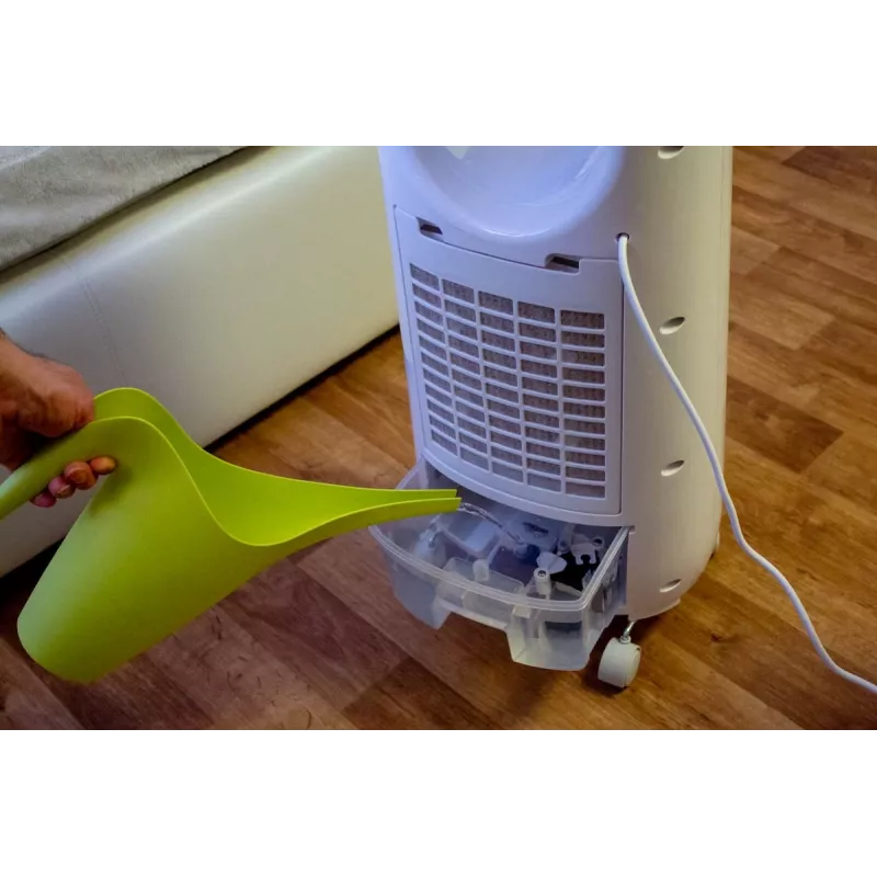 Staande ventilator Concept Solution OV5220 — wit, 80 W, touchbediening, 805 mm hoogte