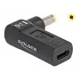 DeLOCK adapter USB Type-C bus naar HP 4,8 x 1,7 mm stekker 90° haaks