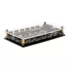 Ventilator- en ARGB-controller Lamptron LAMP-RF625B, zwart – draadloze bediening voor PC-ventilatoren en RGB-LED's