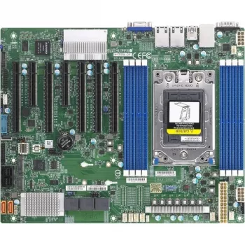 Supermicro - H12SSL-CT - moederbord - ATX - Socket SP3 - USB 3.0 2 x 10 Gigabit LAN onboard graphics (retail pack)