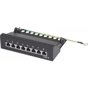 Rackmount patchpanel Renkforce 8-poorts CAT6 1U (model 001485574)