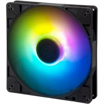 SilverStone Air Penetrator 184i ARGB 180mm behuizingsventilator - zwart