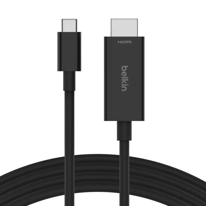 USB Type-C-HDMI-kabel Belkin AVC012bt2MBK 2m zwart