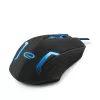 Esperanza MX205 FIGHTER - muis - USB - blauw - muis - optisch - 6 knoppen - zwart