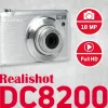Agfa Photo DC8200 zilver + tas + SD-kaart 16 GB
