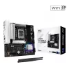 Moederbord ASRock B860M Pro RS WiFi — Intel B860, LGA 1851, micro ATX, DDR5, 4 DIMM, 3x M.2, 2.5Gb LAN, Wi‑Fi, Bluetooth