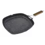 Grillpan JATA GMA28 Kilimanjaro vierkant zwart