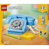 Constructiespeelgoed LEGO Creator 3-in-1 31174 retro-telefoon set, 383 onderdelen, 8+ jaar, 70×110×150 mm
