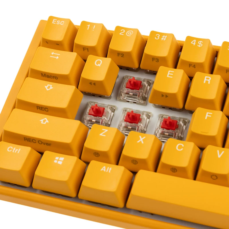 Ducky One 3 geel SF toetsenbord gaming USB QWERTY US-Engels