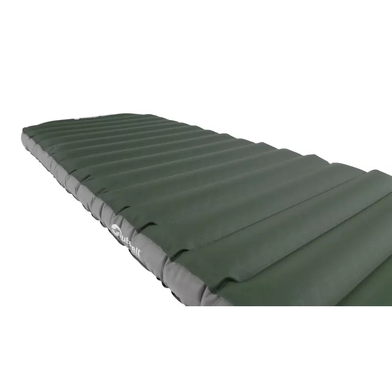 Eenpersoons luchtmatras Outwell 400123 — 1950×600×110 mm, polyester/PVC, groen