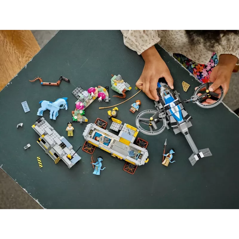 LEGO Avatar Zwevende bergen: Locatie 26 & Rda Samson set 75573, Meerkleurig