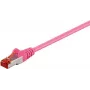 Microconnect SSTP605PI netwerkkabel roze 5 m Cat6 S/FTP (S-STP)