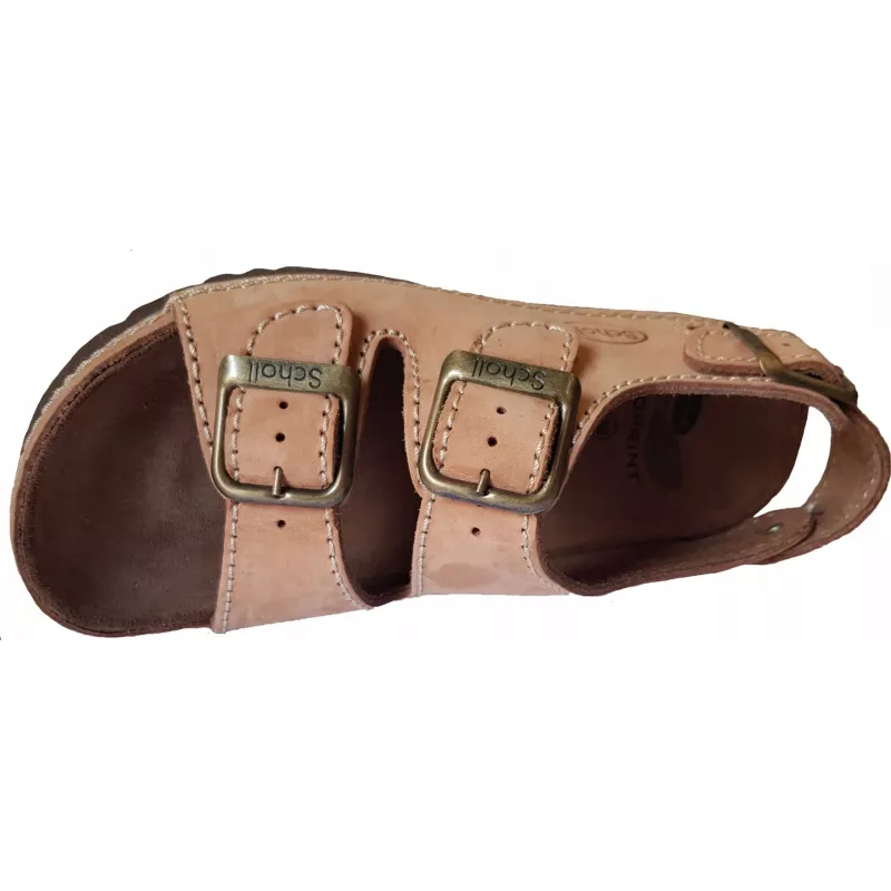 Comfortabele Scholl AIR BAG BACK STRAP BRONZE sandalen 39