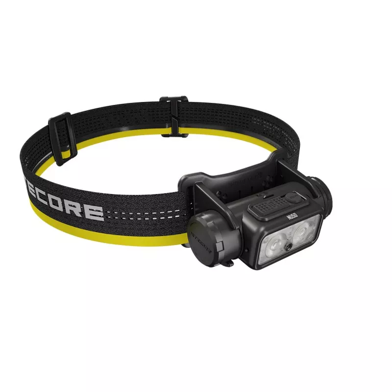 Hoofdlamp Nitecore NU50 zwart geel LED waterdicht stootvast