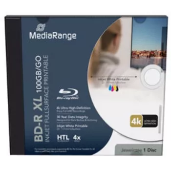 BD-R XL MediaRange MR520 100GB 4X - Blu-ray-mediadrager, single-layer XL-capaciteit