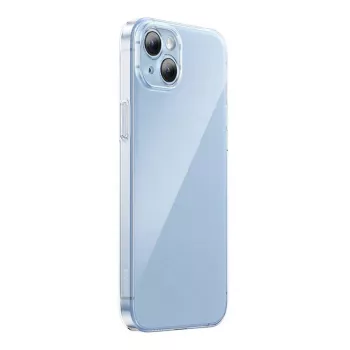 Beschermhoes Baseus Crystal Series voor iPhone 14 Plus met gehard glazen achterkant