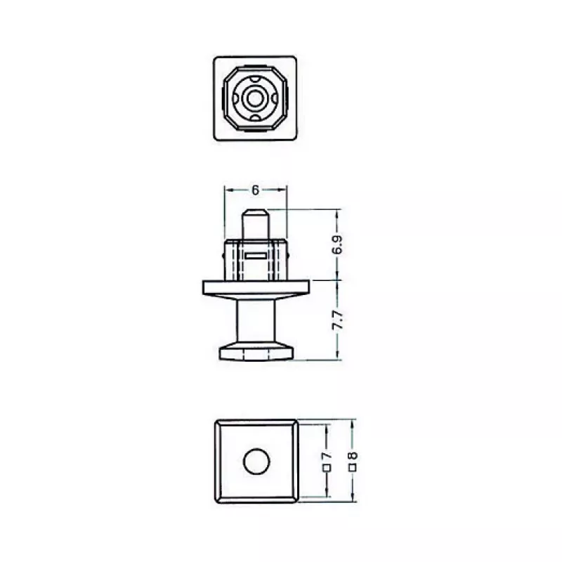 Stopcontact veiligheidsafdekking DeLOCK 64023