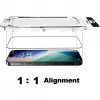 Nevox NEVOGLASS 3D 2550 glazen screenprotector voor iPhone 17 Air, met Easy App, transparant
