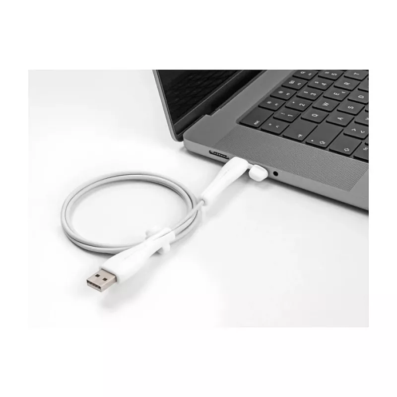 DeLOCK stofkap voor USB Type-A-stekker en USB Type-C-stekker set 2 stuks wit