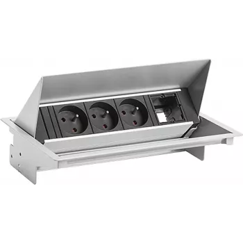 Power-set Bachmann 900.401 — 3×U/TE, 1×C/M-module voor stroomverdeling