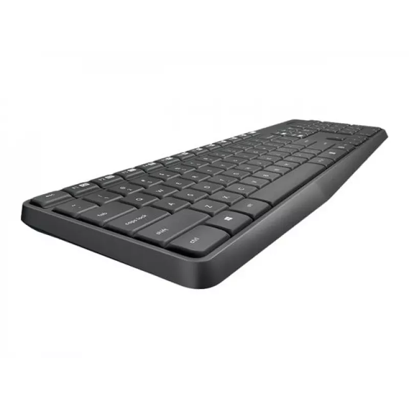 Logitech toetsenbord MK235 draadloos KBD+Muis grijs CZ