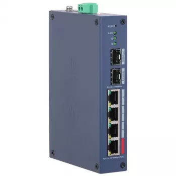 Industriële PoE-switch DAHUA CHS4206-4ET-90 4-poorts PoE