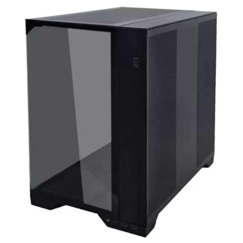 PC-behuizing Lian Li O11 VISION COMPACT Tower zwart
