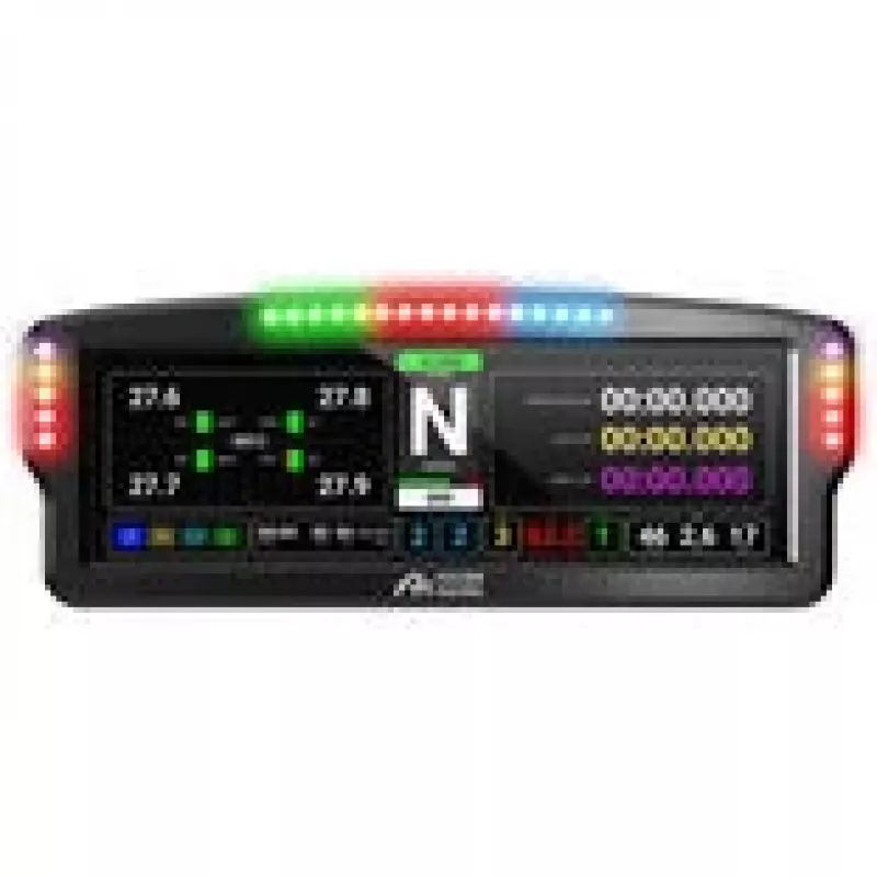 Ascher Racing dashboard, 7,85” inch LCD-touchscreen, 26 RGB-LEDs - zwart (76080089)