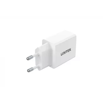 Unitek P1113A-EU - oplader 2X USB-A, 12W, wit