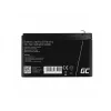 USV-accu Green Cell AGM50 12 V 10 Ah VRLA AGM, 65×151×95 mm, 2,45 kg, zwart