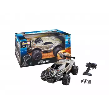 RC-auto REVELL Desert Rat (model 24442) – grijs-zwart op afstand bestuurd terreinvoertuig