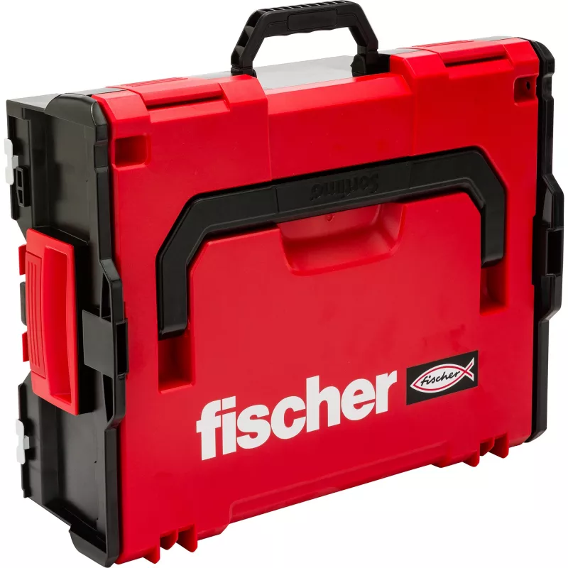 L-BOXX FLB 136, leer, gereedschapskoffer rood/zwart